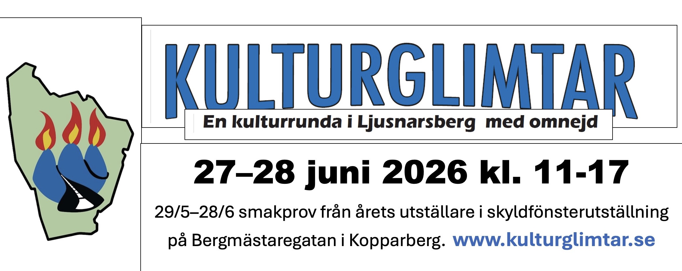 Kulturgllimtar 27–28 juni kl. 11–17